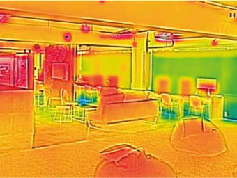 無断熱2F（エアコン稼働あり）12時頃